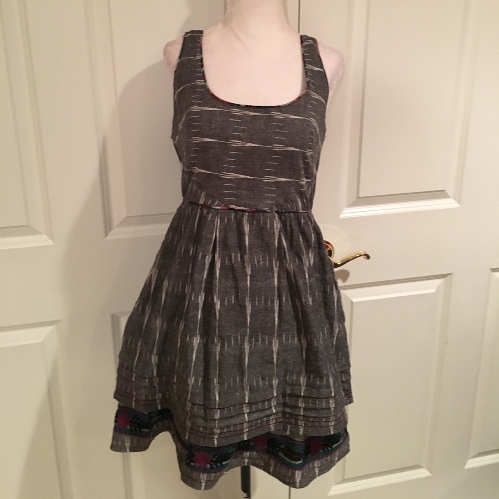Free people super cute  mini dress with detail